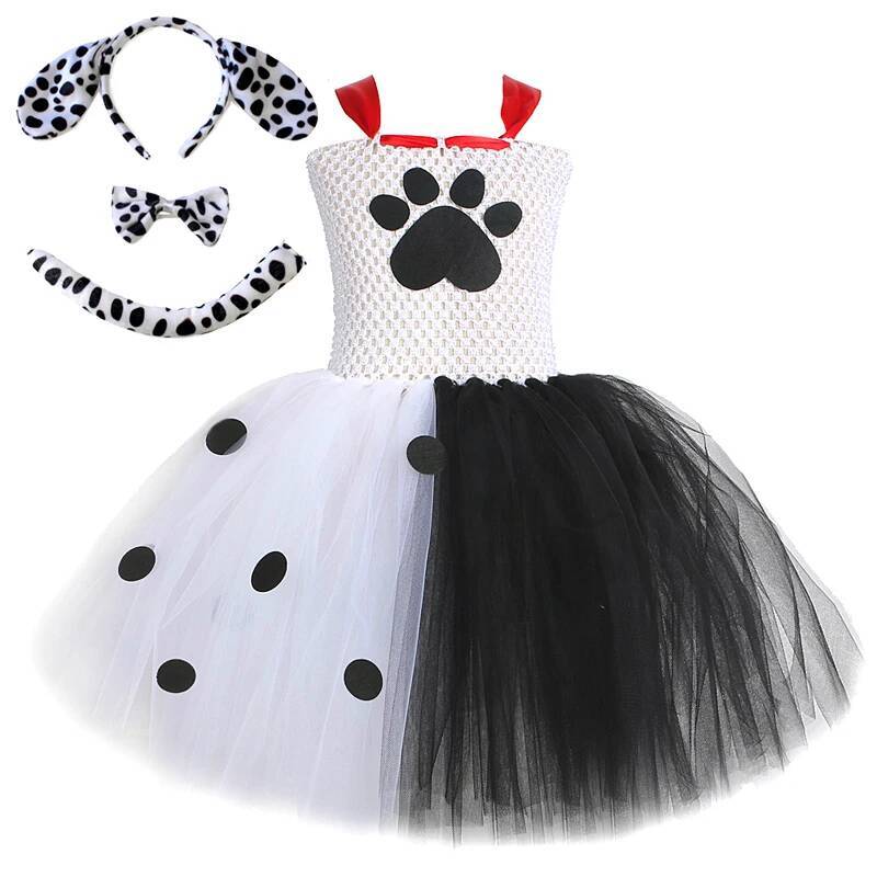 Baby Clothing Usa - Платье-пачка для девочек в стиле далматинца,