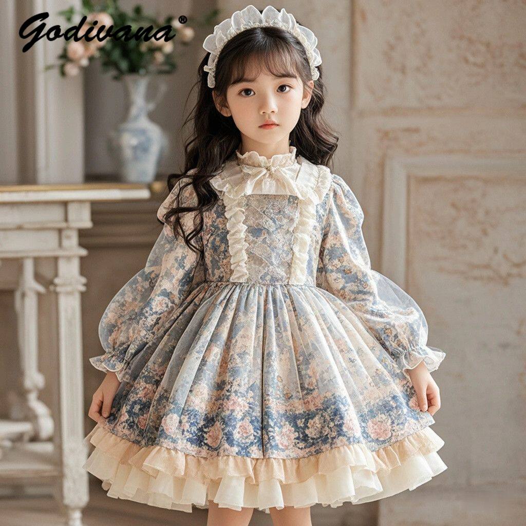 Baby Clothing Dresser - Новое весенне-осеннее платье принцессы Лолиты для